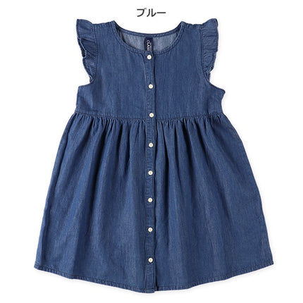 【西松屋正規品】ＥＣデニムシャツワンピース１１