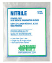 Pair of Large Nitrile Medical Examination Gloves
