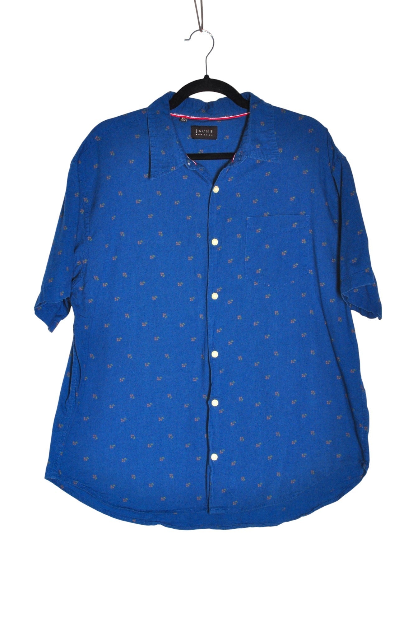 JACHS Men Button Down Tops Regular fit in Blue - XL