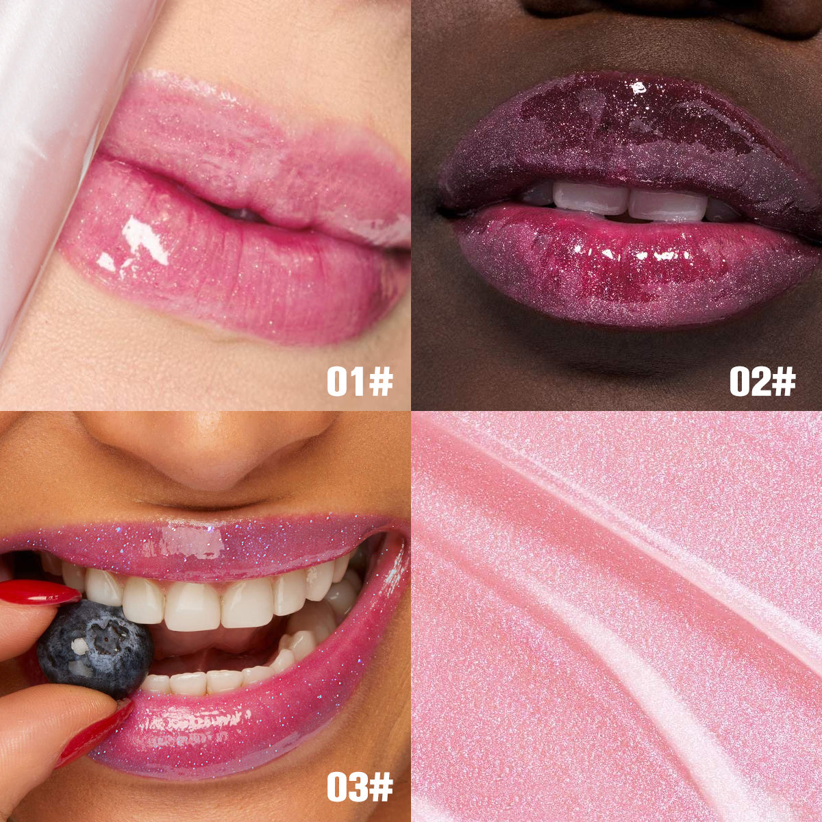 PHOFAY Moisturizing Warm Lip Oil – Non-Sticky, Hydrating Lip Gloss (6 Shades + Set)