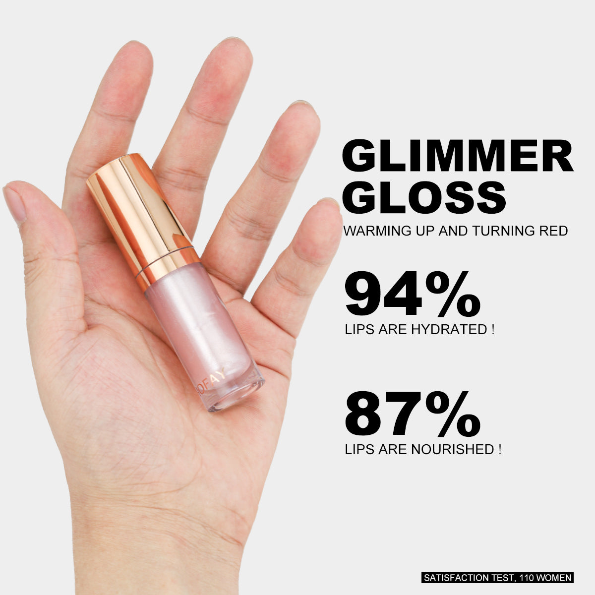 PHOFAY Moisturizing Warm Lip Oil – Non-Sticky, Hydrating Lip Gloss (6 Shades + Set)