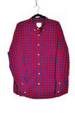 AMERICAN EAGLE Men Button Down Tops Regular fit in Red - XL