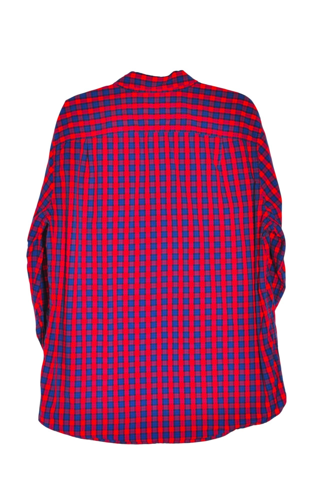 AMERICAN EAGLE Men Button Down Tops Regular fit in Red - XL