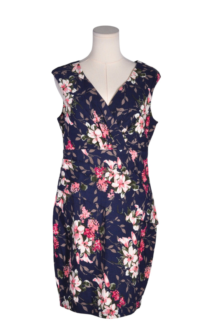 APRICOT Women Wrap Dresses Regular fit in Blue - L, XL