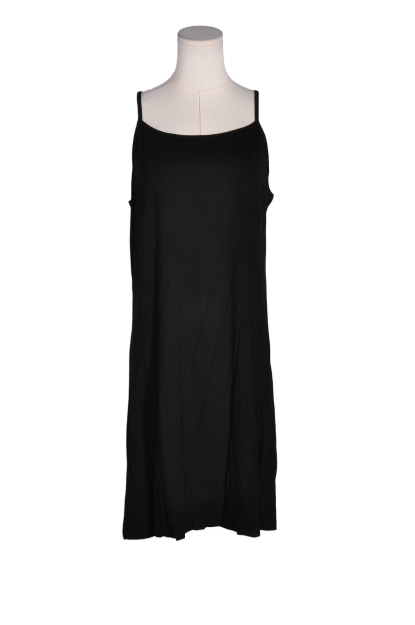 PAPA Women Slip Dresses Regular fit in Black - XL