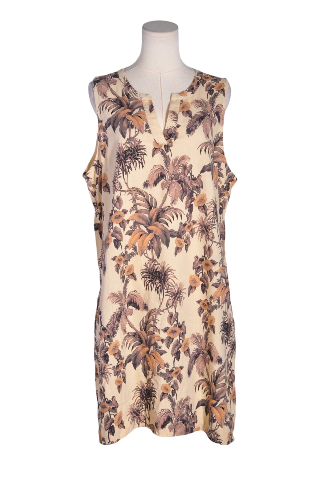 DKR Women Shift Dresses Regular fit in Beige - XL