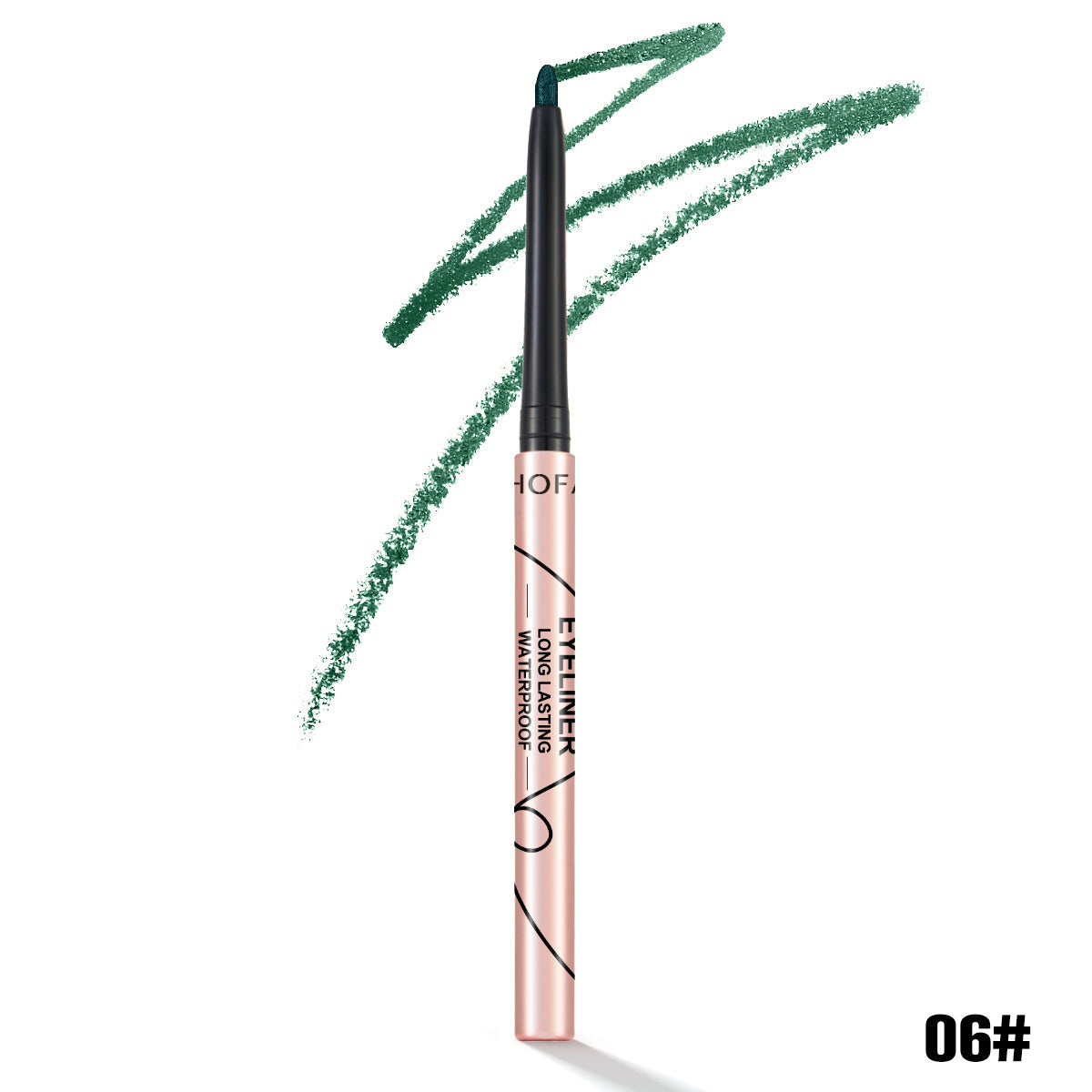 PHOFAY Waterproof Colorful Eyeliner – Long-Lasting Matte Finish, 8 Shades