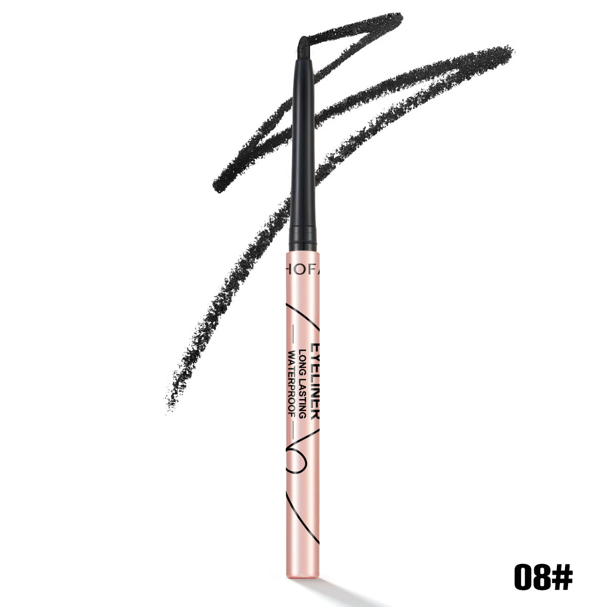 PHOFAY Waterproof Colorful Eyeliner – Long-Lasting Matte Finish, 8 Shades