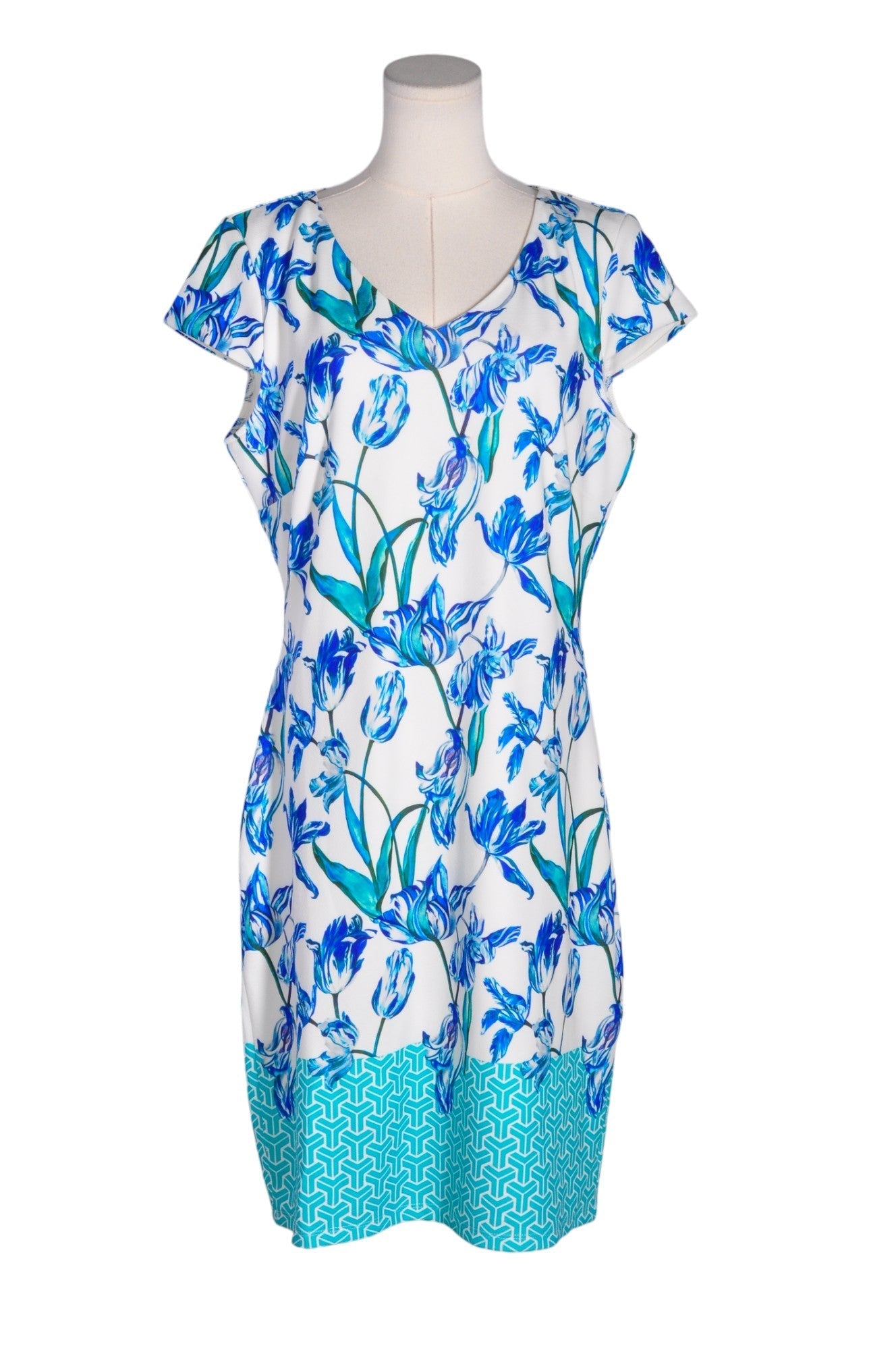 SMASHED LEMON Women Midi Dresses Regular fit in Blue - 14