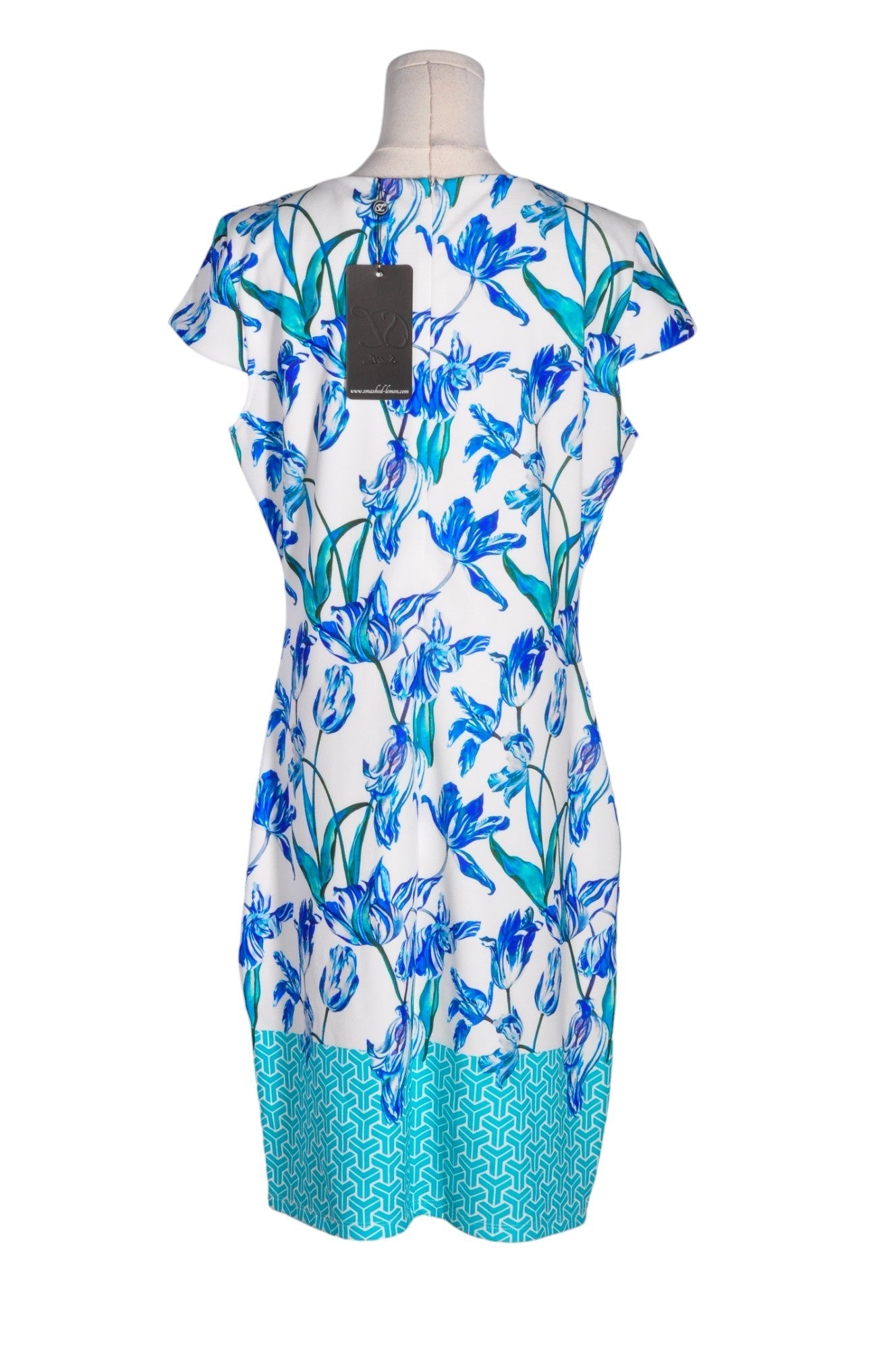 SMASHED LEMON Women Midi Dresses Regular fit in Blue - 14