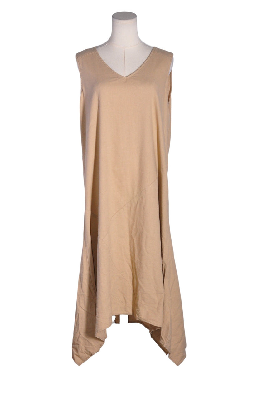 DKR Women High Low Dresses Regular fit in Beige - XL