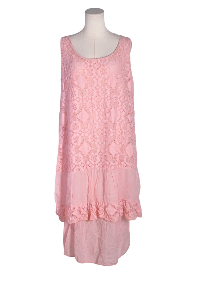 CHERISHH Women Drop Waist Dresses Regular fit in Pink - L