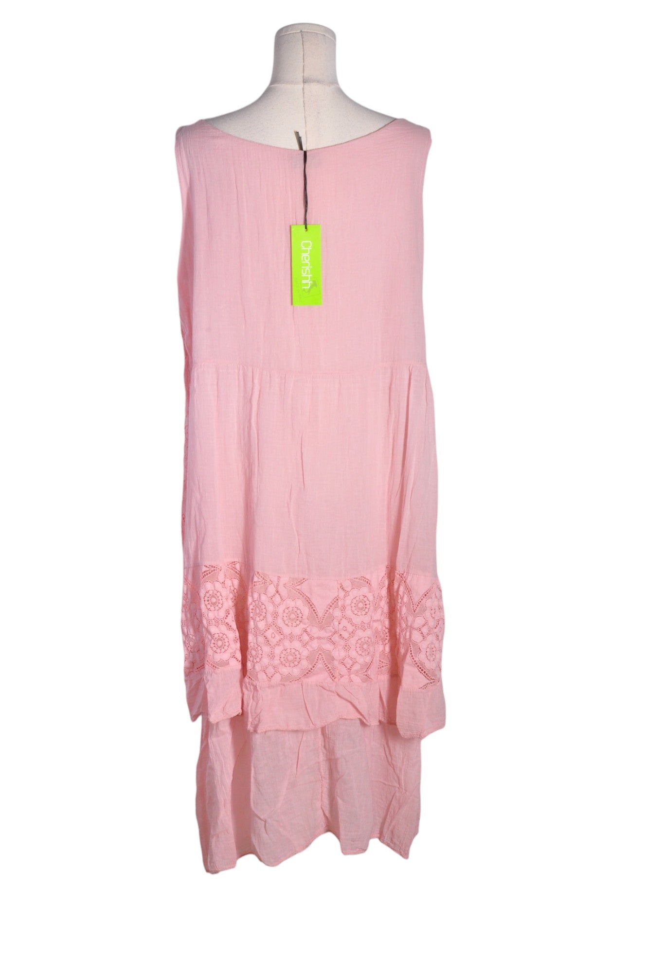 CHERISHH Women Drop Waist Dresses Regular fit in Pink - L