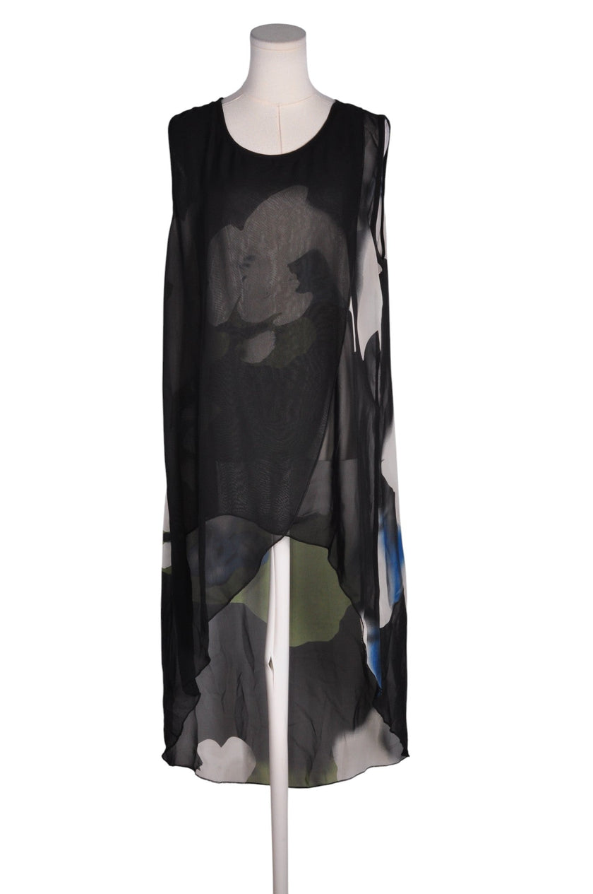 PAPA Women High Low Dresses Regular fit in Black - XL