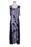 RAPZ Women Maxi Dresses Regular fit in Blue - XL