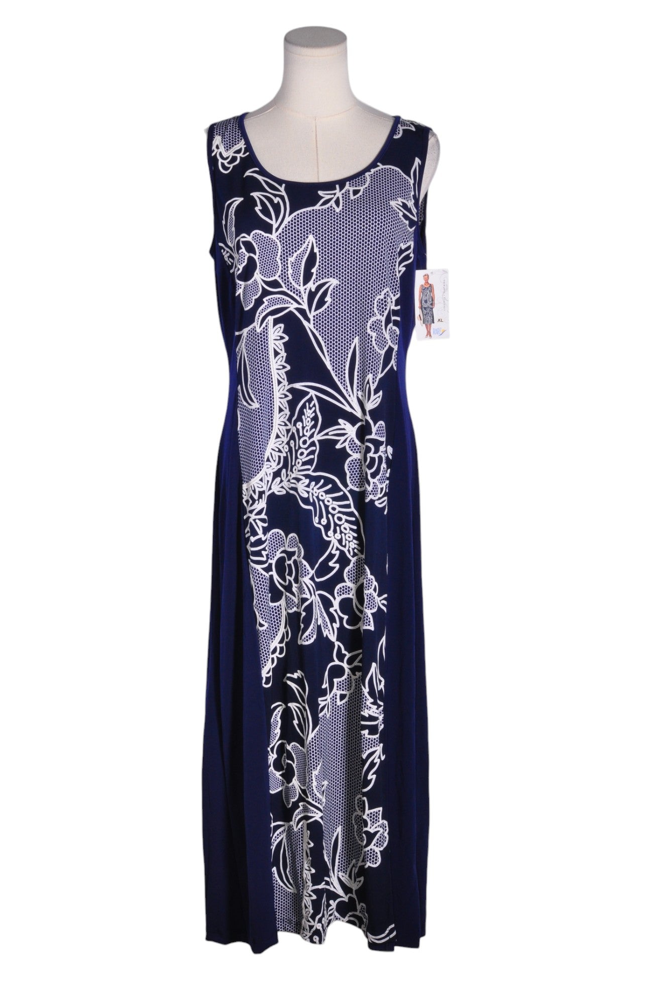 RAPZ Women Maxi Dresses Regular fit in Blue - XL