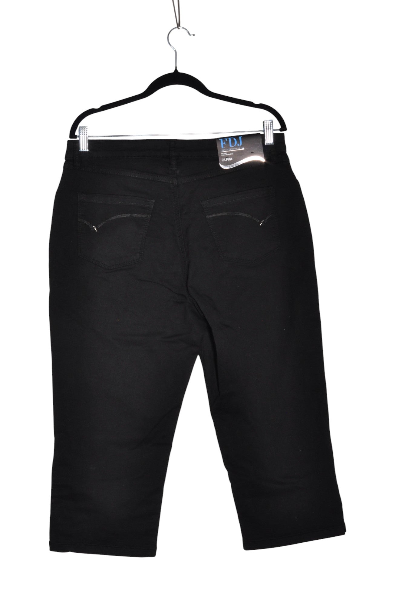 FDJ Women Straight-Legged Jeans Regular fit in Black - 16