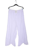 SUN MODA Women Palazzo Pants Regular fit in White - L