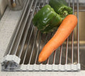 Folding Kitchen Drain Sink Rack Stainless Steel sink caddies