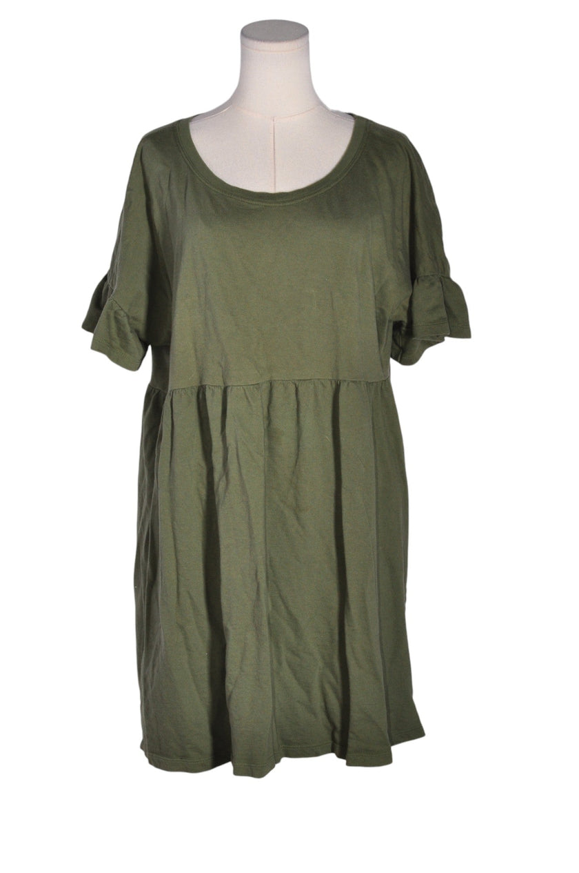 JILLIAN HARRIS Women A-Line Dresses Regular fit in Green - M