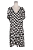 SHEIN Women A-Line Dresses Regular fit in Black - 2XL