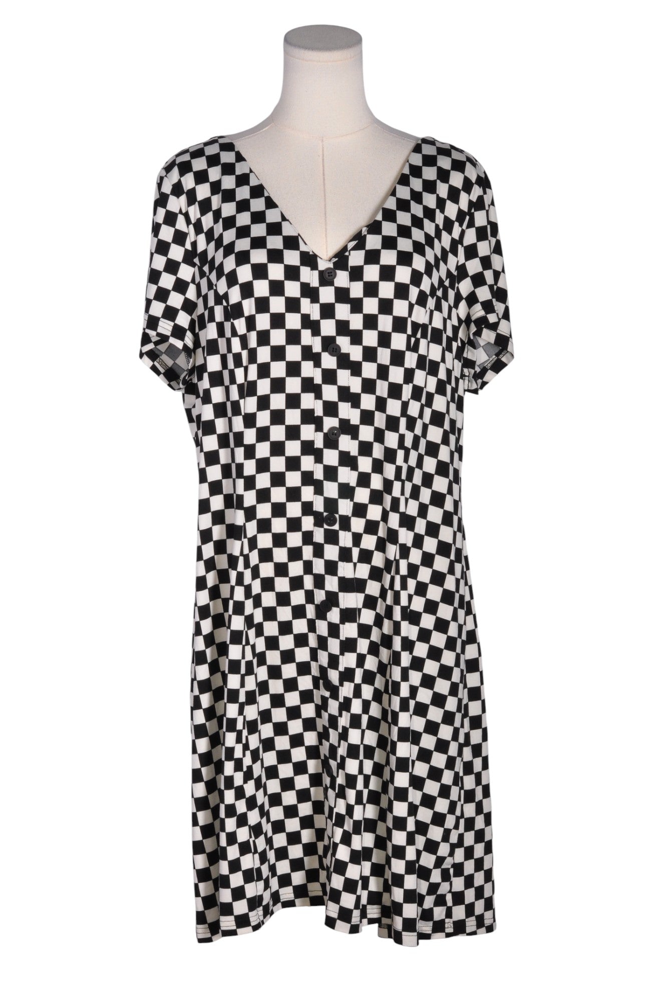 SHEIN Women A-Line Dresses Regular fit in Black - 2XL