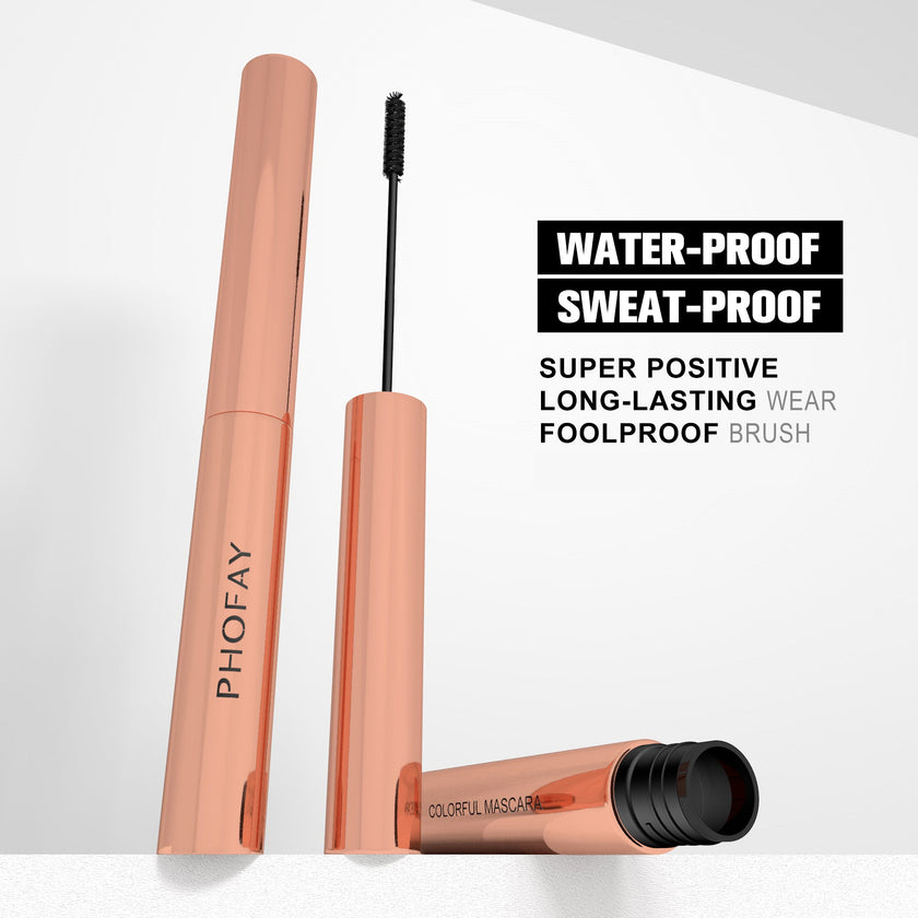 PHOFAY Colorful Mascara – Lengthening, Volumizing & Waterproof (6 Shades)