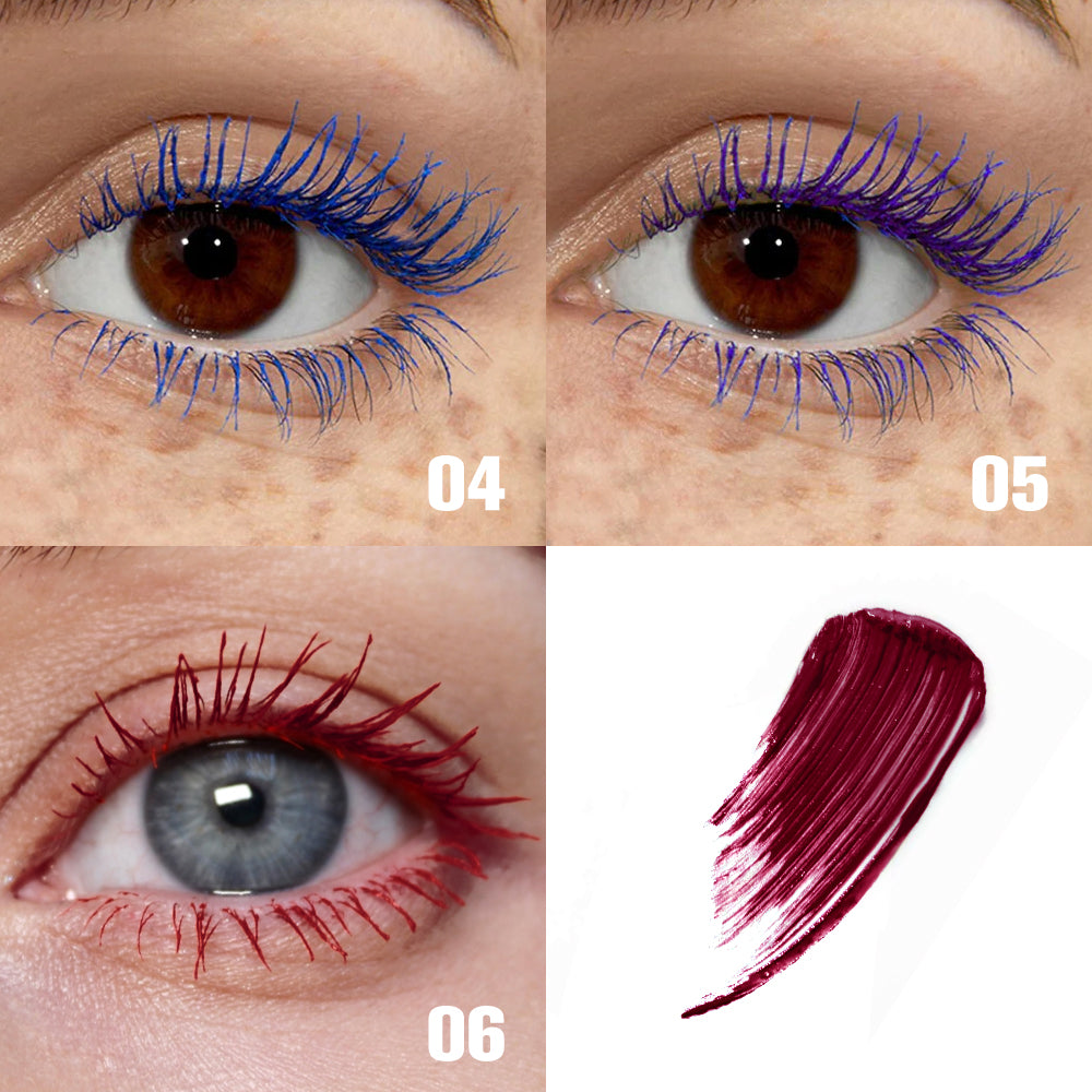PHOFAY Colorful Mascara – Lengthening, Volumizing & Waterproof (6 Shades)