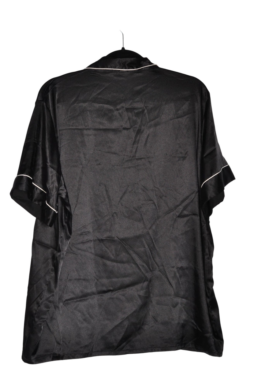 UNBRANDED Women Night Wear Regular fit in Black - XXL