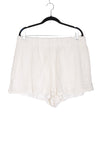 FASHION NOVA Women Classic Shorts Regular fit in White - 2XL