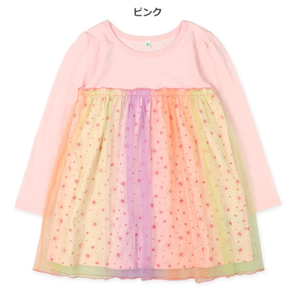 【西松屋正規品】ＭＤワンピースチュールツキ１１