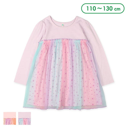 【西松屋正規品】ＭＤワンピースチュールツキ１１