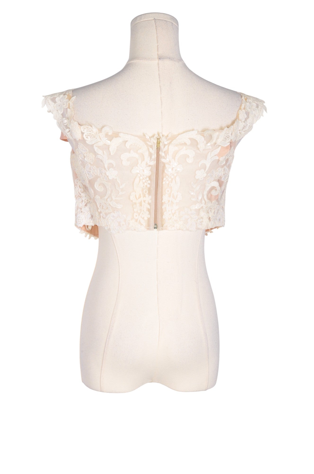 UNBRANDED Women Crop Tops Regular fit in White - L