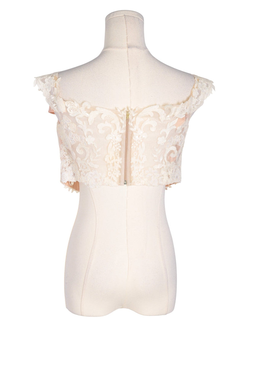 UNBRANDED Women Crop Tops Regular fit in White - L