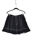 FLEUR DU MAL Women Denim Skirts Regular fit in Black - 8