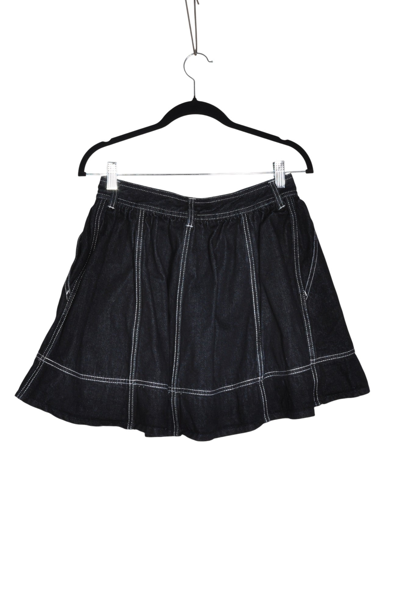 FLEUR DU MAL Women Denim Skirts Regular fit in Black - 8