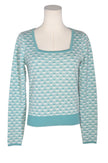 TAHARI Women Knit Tops Regular fit in Blue - XS