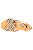 UNBRANDED Women Sandals Regular fit in Brown - 42