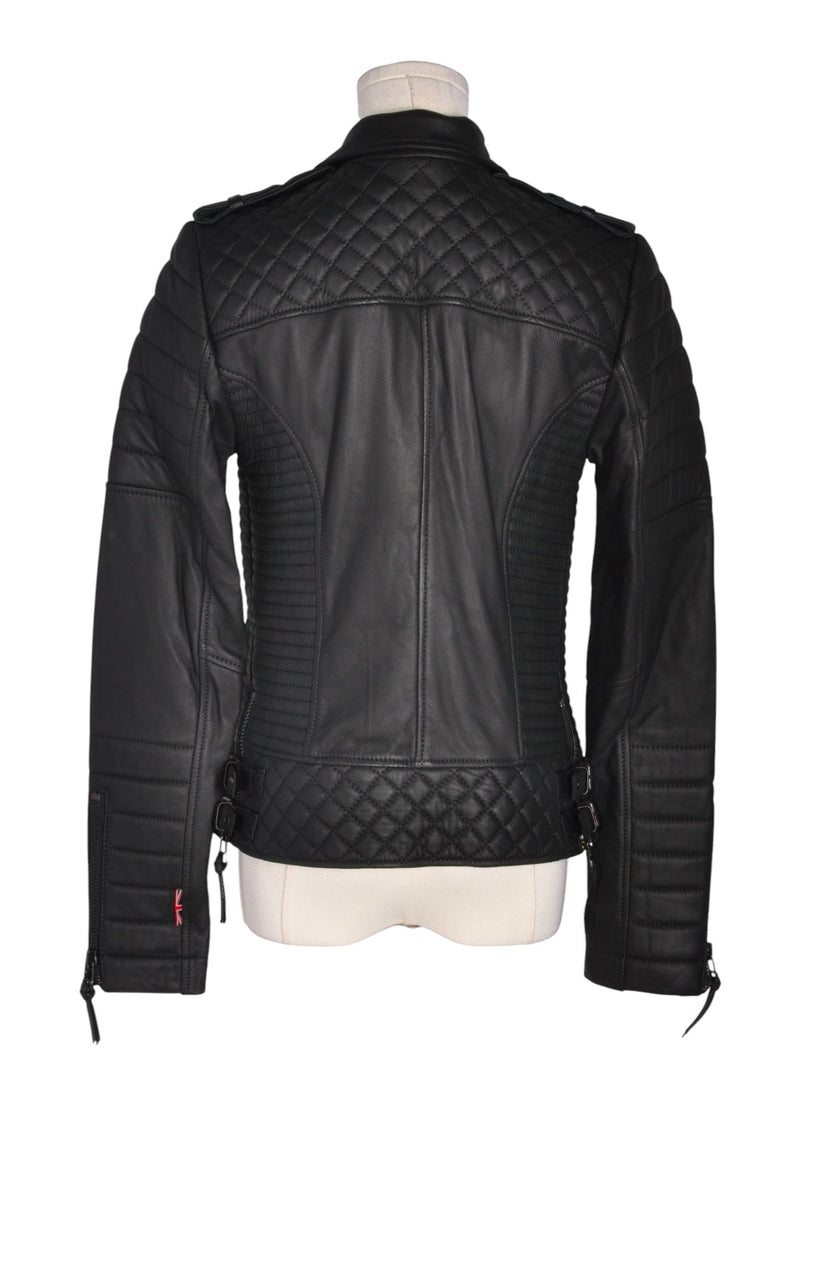 BODA SKINS Women Leather Jackets Regular fit in Black - 1