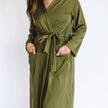 Ladies’ Bamboo Robe | Olive