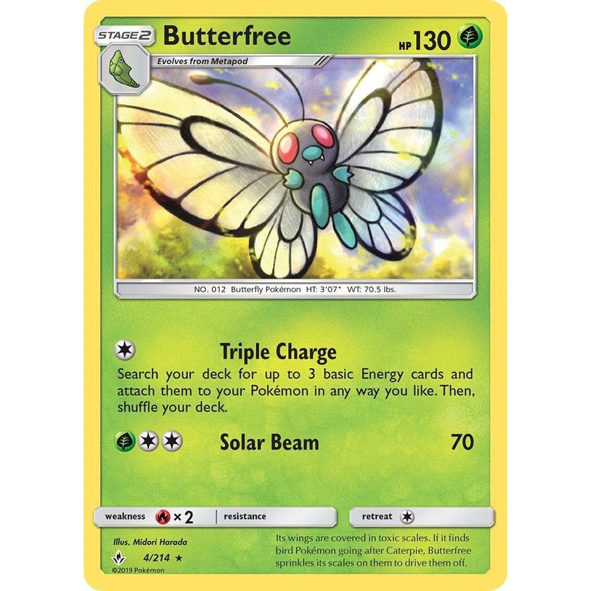 Butterfree (4/214) (SM10)