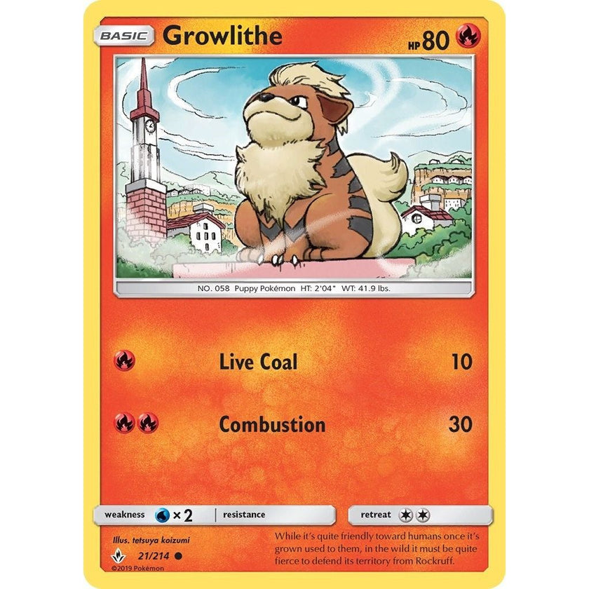 Growlithe (21/214) (SM10)