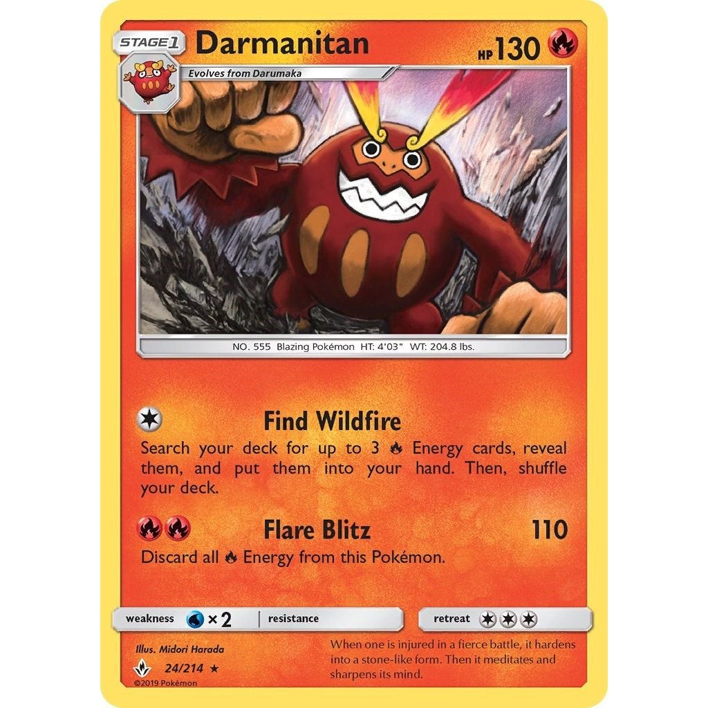 Darmanitan (24/214) (SM10)