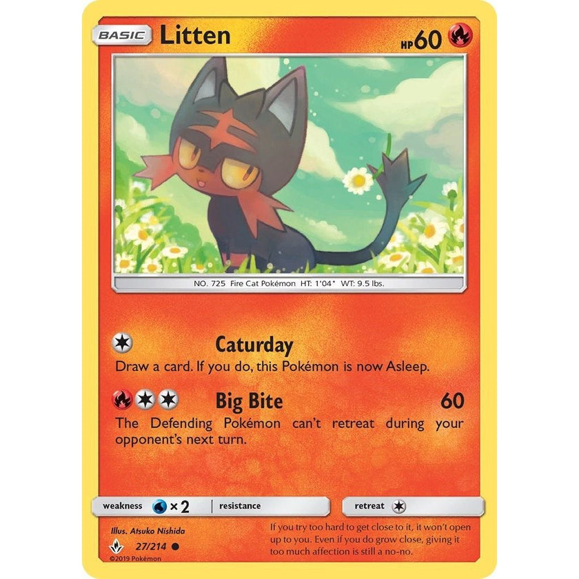 Litten (27) (27/214) (SM10)