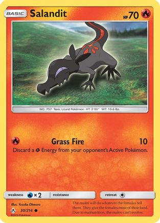 Salandit 30/214 - SM  Unbroken Bonds