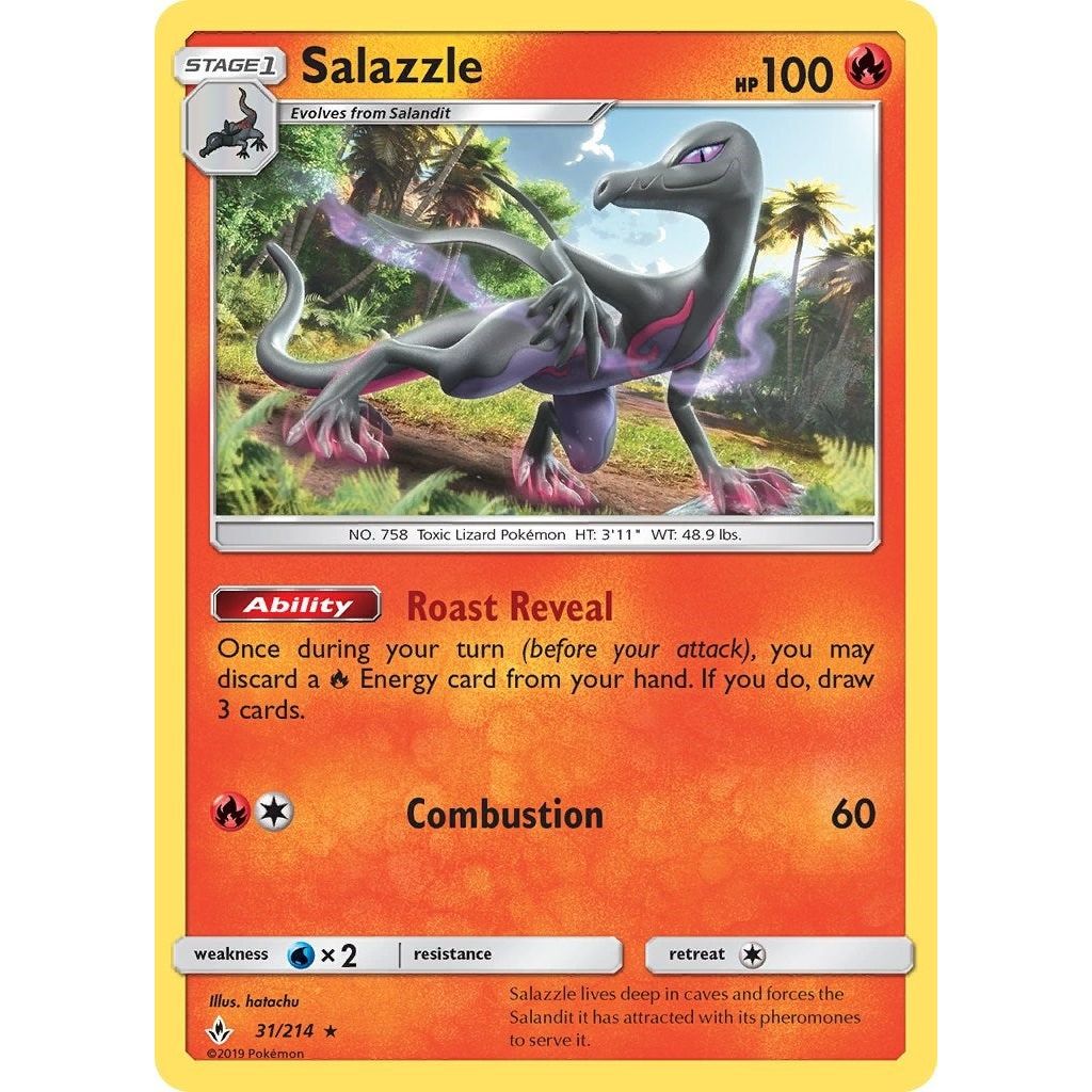 Salazzle (31/214) (SM10)