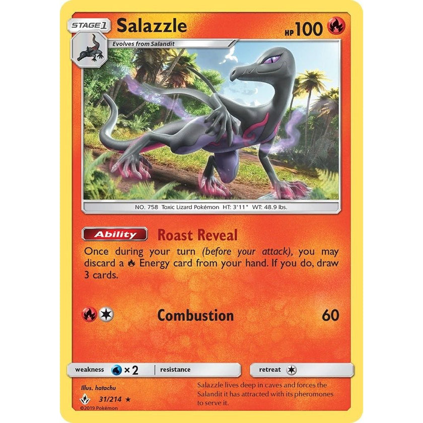Salazzle (31/214) (SM10)