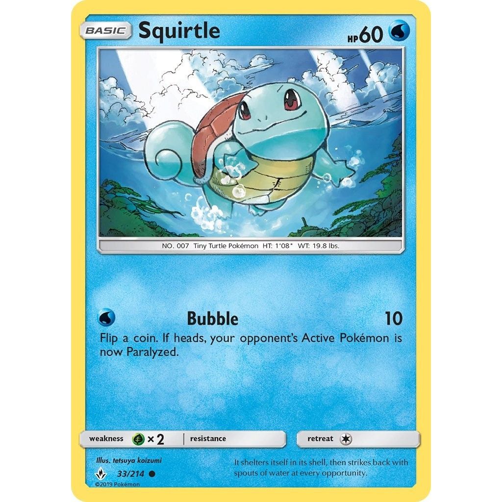 Squirtle (33/214) (SM10)