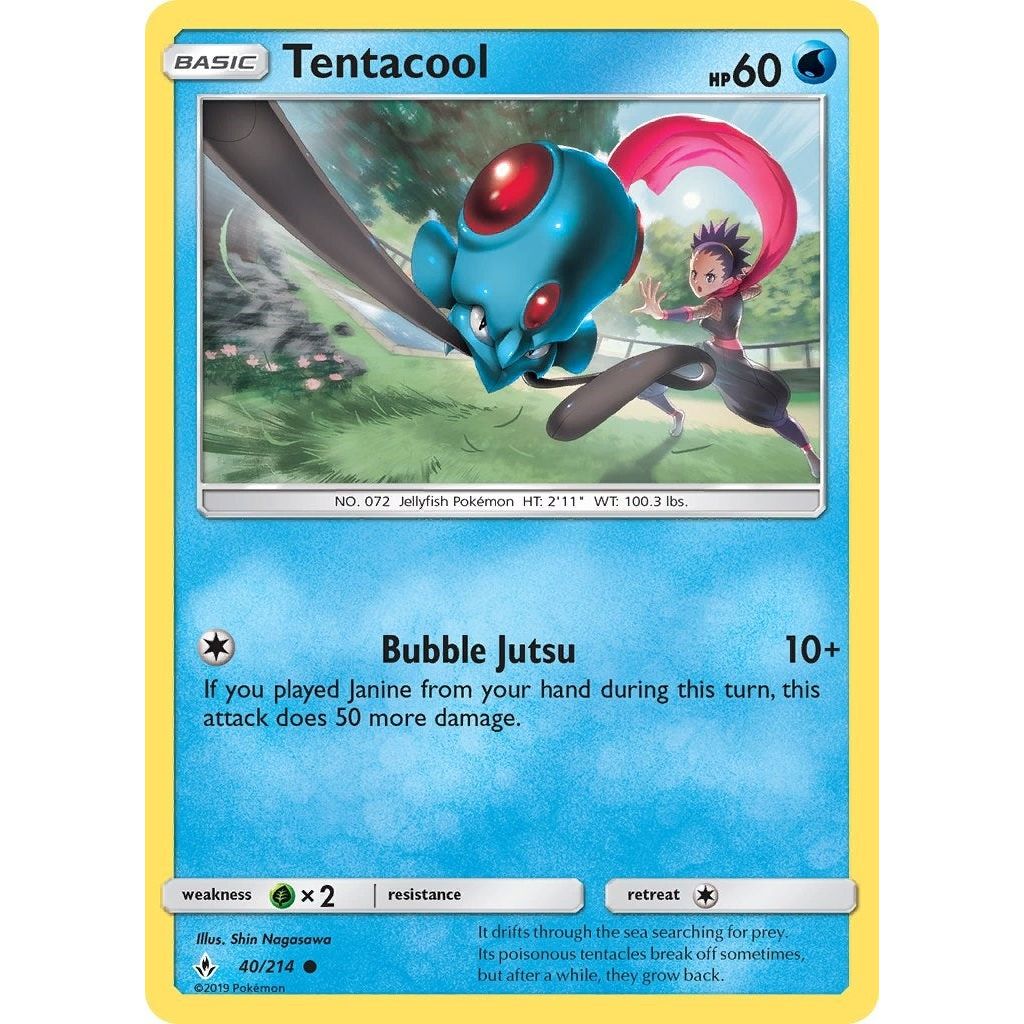 Tentacool (40/214) (SM10)