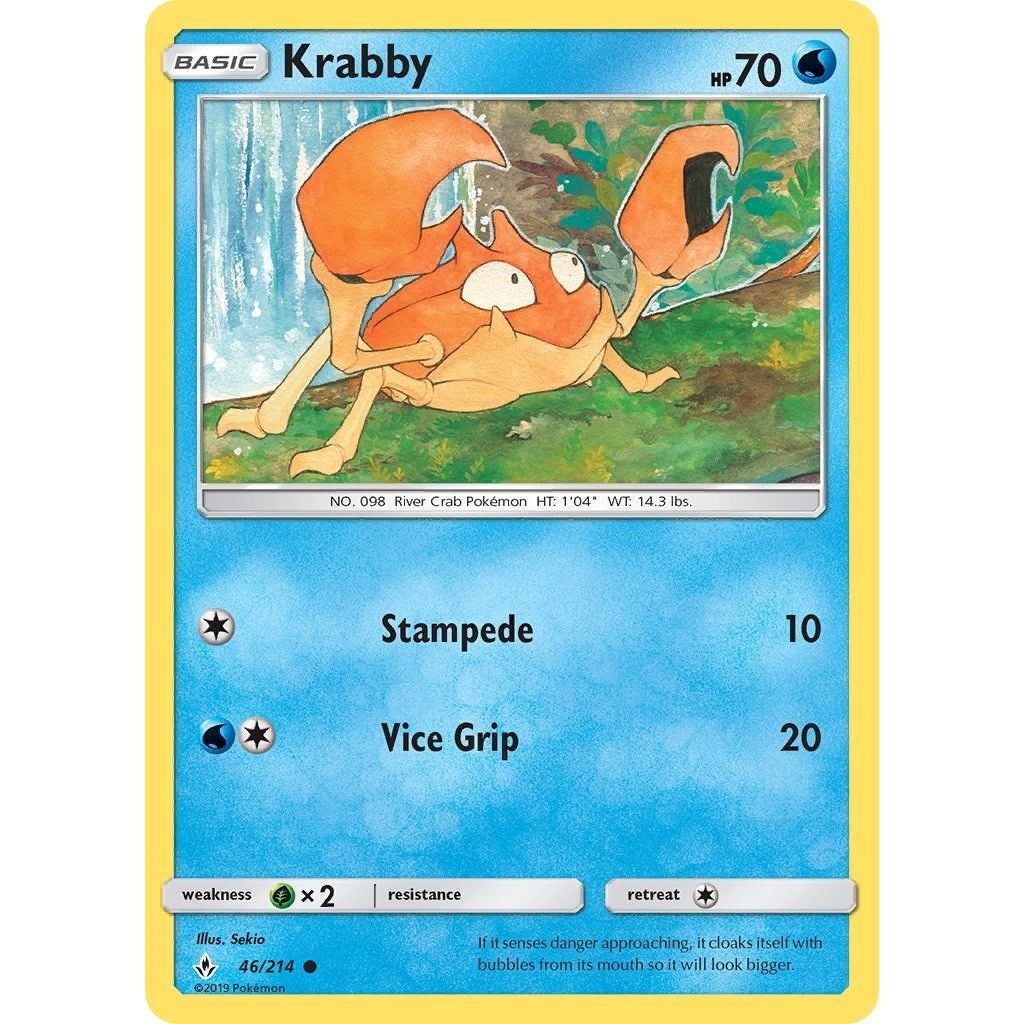 Krabby (46/214) (SM10)